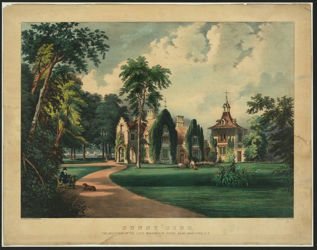 Sunny Side: The Residence of Washington Irving, Tarrytown, NY