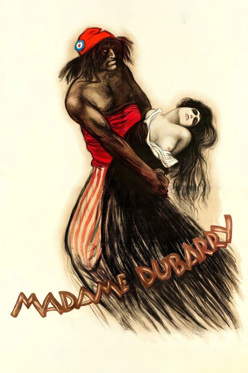 Vintage Poster: Man Carrying Woman, "Madame Dubarry"