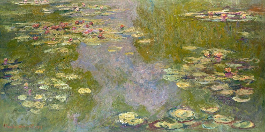 Monet's Water Lilies: Impressionist Pond Scene
