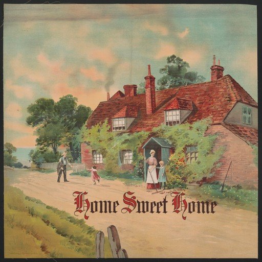 Home Sweet Home: A Nostalgic Rural Scene