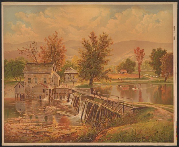 Sleepy Hollow Mill and Landscape