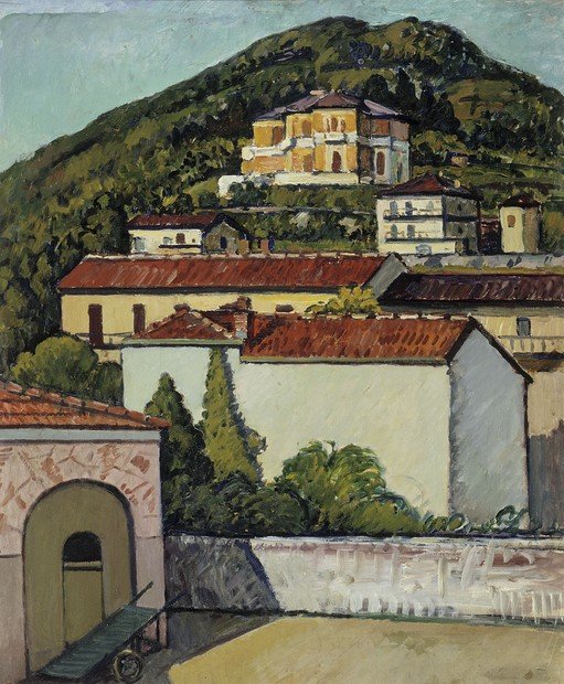Hillside Village with Yellow Villa