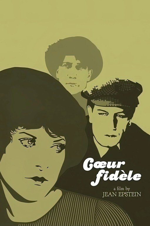 Cœur fidèle Film Poster by Jean Epstein