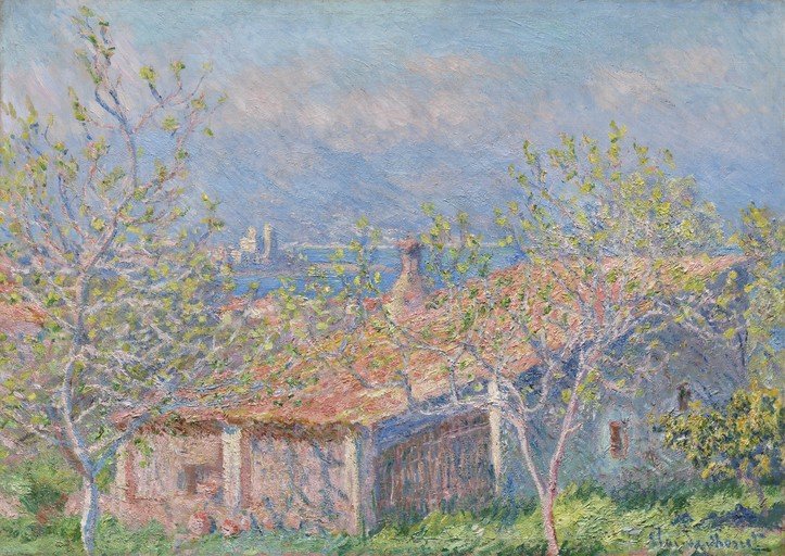 View of a Town from a Hillside