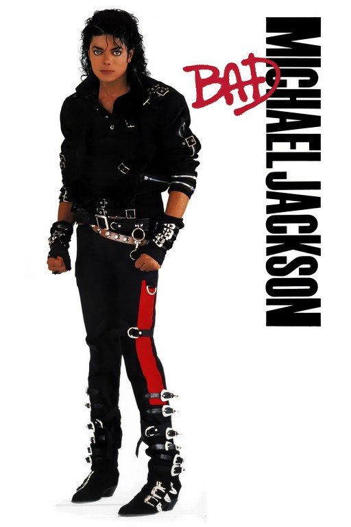 Michael Jackson "Bad" Album Cover