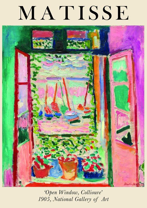 Matisse's 'Open Window, Collioure' - A Vibrant Fauvist Masterpiece