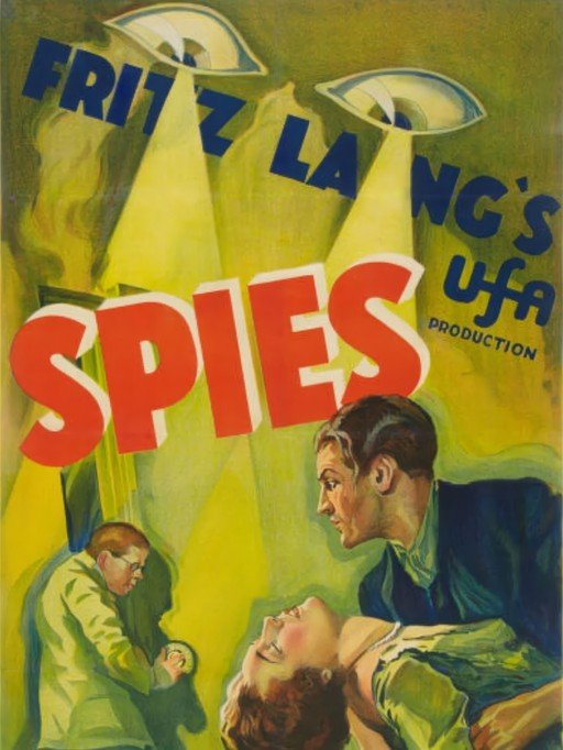 Fritz Lang's Spies Movie Poster