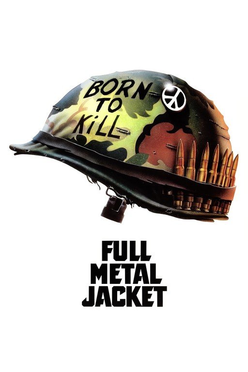 Full Metal Jacket "Born to Kill" Helmet Poster