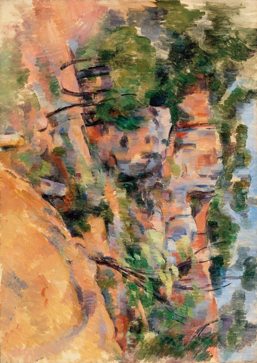 Mont Sainte-Victoire Landscape Painting