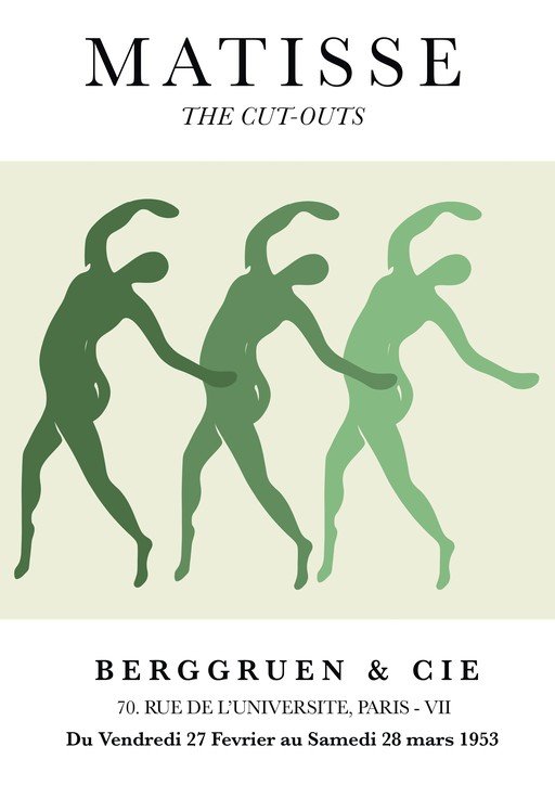 Matisse The Cut-Outs Exhibition Poster