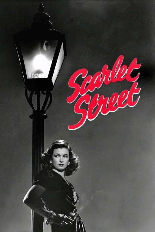 Scarlet Street Movie Poster with Joan Bennett