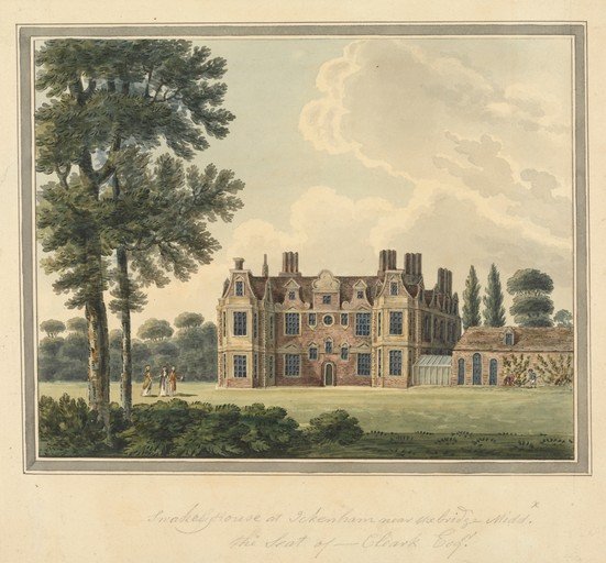 Snakes House at Ickenham, Middlesex, Seat of E. Clarke, Esq.