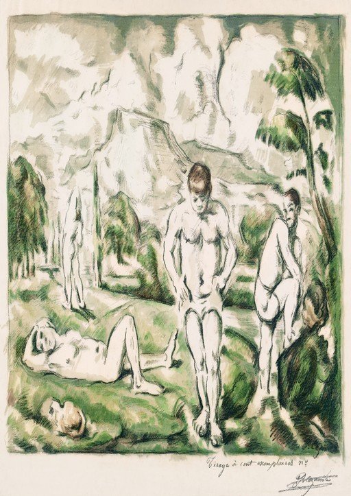 Bathers in a Landscape