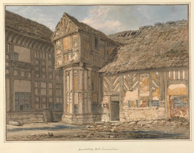 Bamburgh Hall, Lancashire - Historic Timber-Framed Architecture