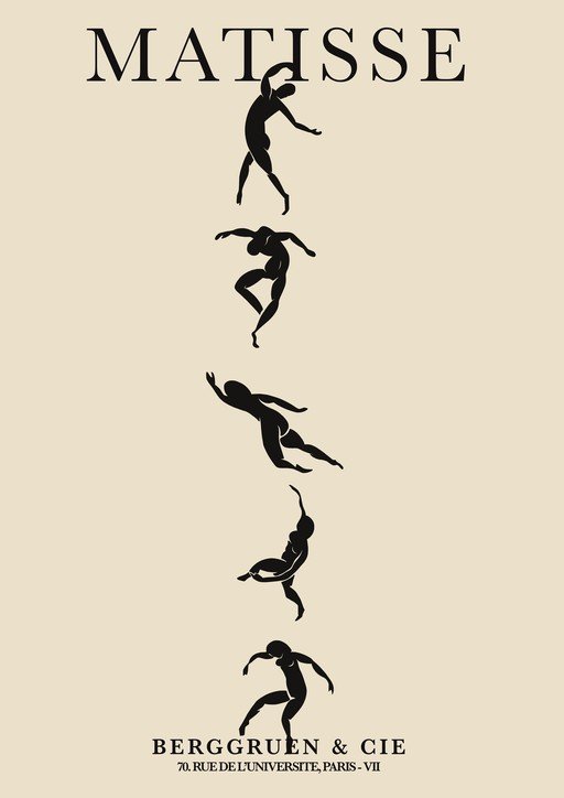 Matisse Dancers Poster