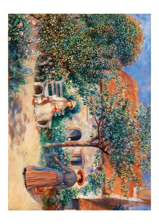Two Women in a Garden