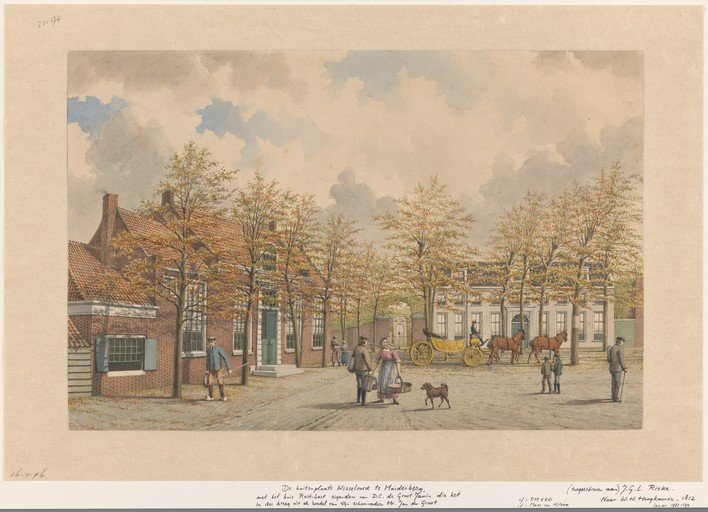 Street Scene in Wisseloord, Maiderberg