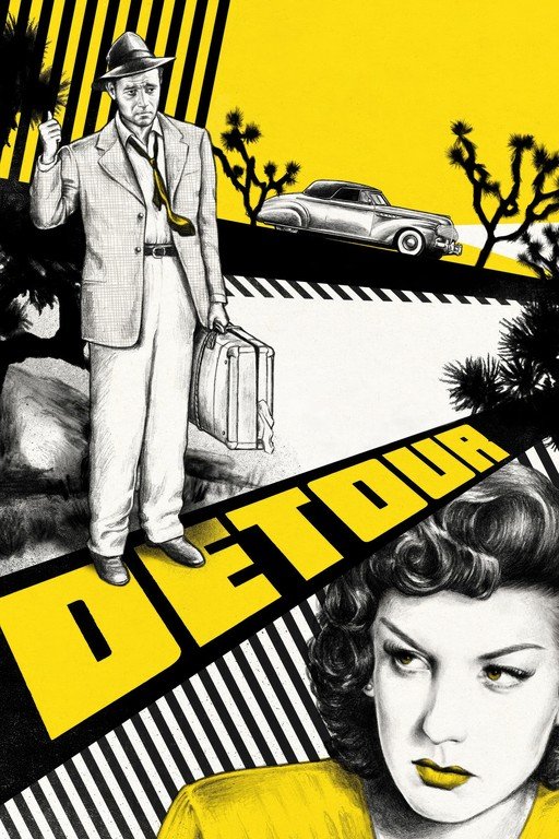 Detour Movie Poster Art