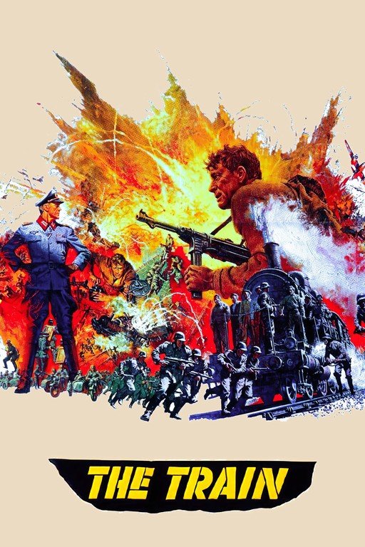 The Train: WWII Action Movie Poster
