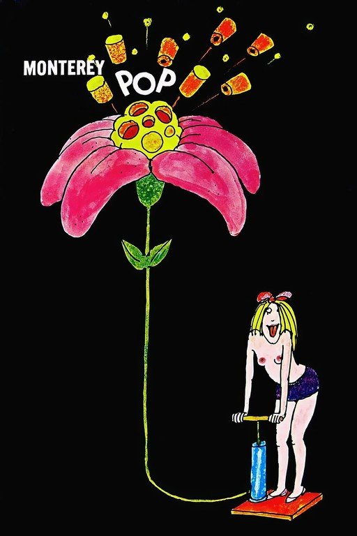 Monterey Pop Festival Poster
