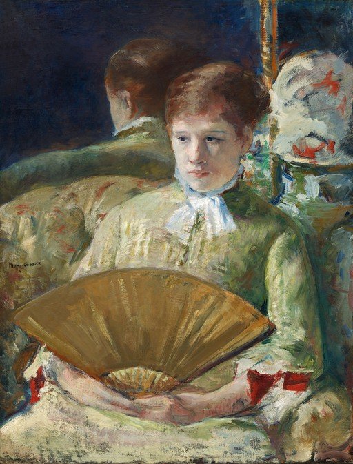 Woman with a Fan