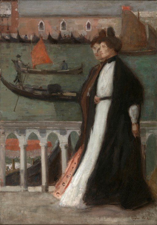 Two Women in Venice