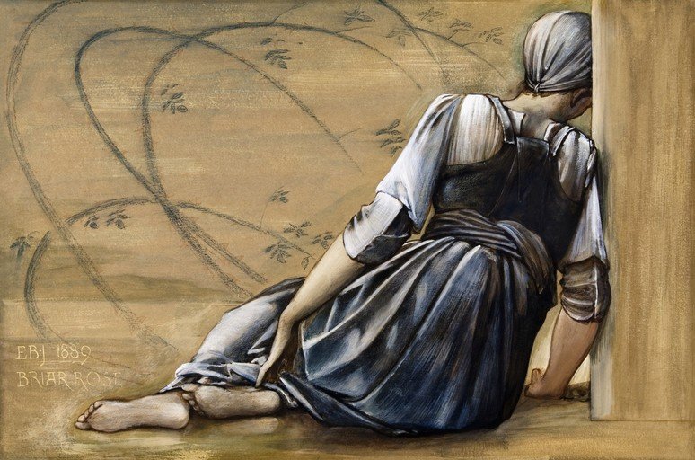 Briar Rose by Edward Burne-Jones, 1889