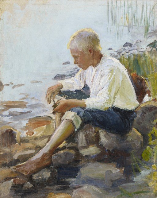 Boy by the Water