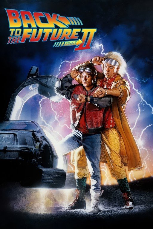Back to the Future Part II Movie Poster