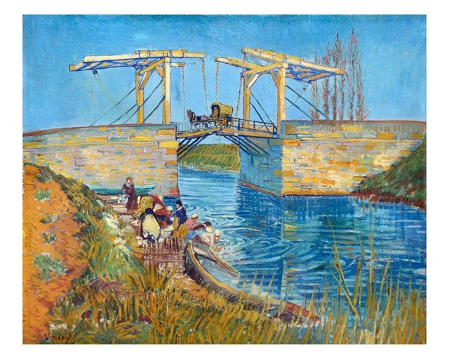 The Langlois Bridge at Arles by Vincent van Gogh
