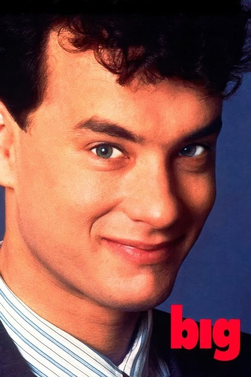 Tom Hanks in Big Movie Poster