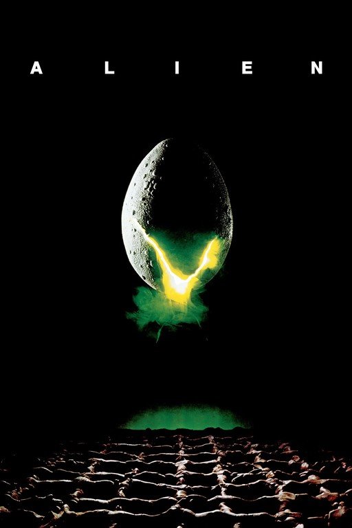 Alien Movie Poster: Iconic Egg and Xenomorph Symbolism