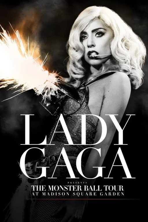 Lady Gaga The Monster Ball Tour at Madison Square Garden Poster