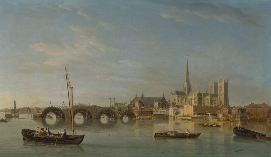 View of Westminster from the Thames