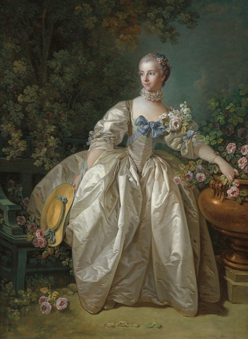 Portrait of a Lady in a Garden