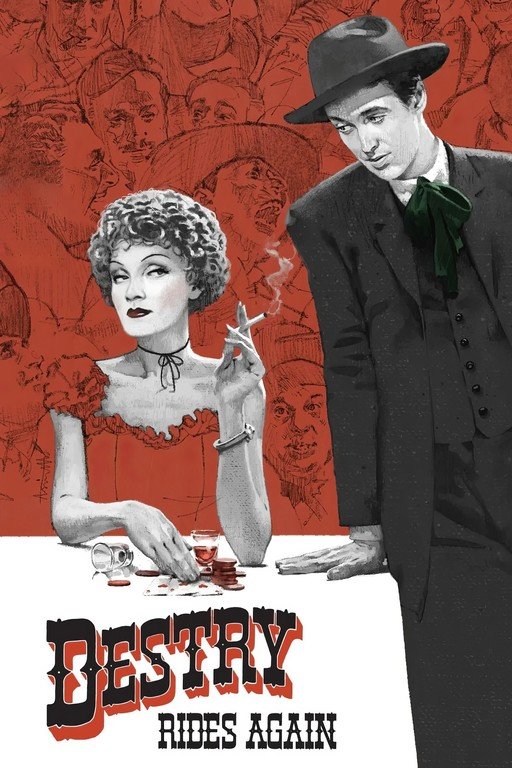 Destry Rides Again Movie Poster