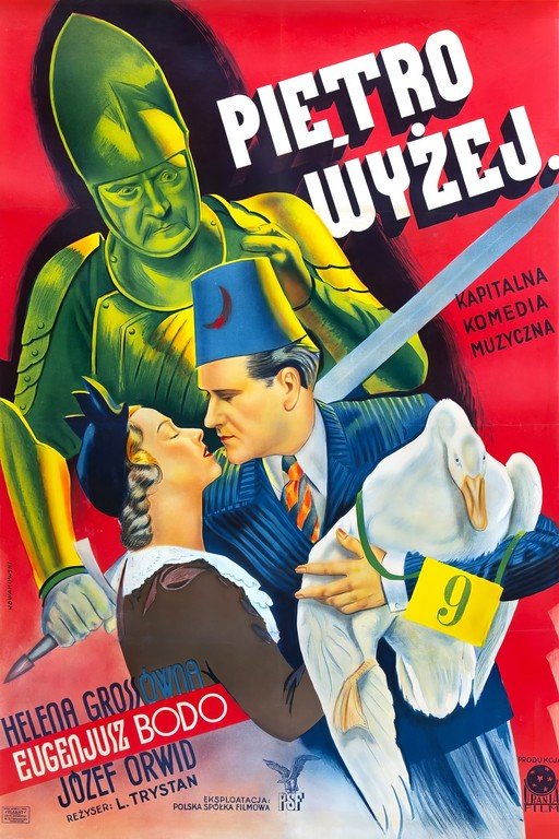 Pietro Wyżej! (1937) Polish Film Poster