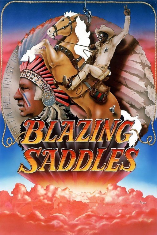 Blazing Saddles Movie Poster