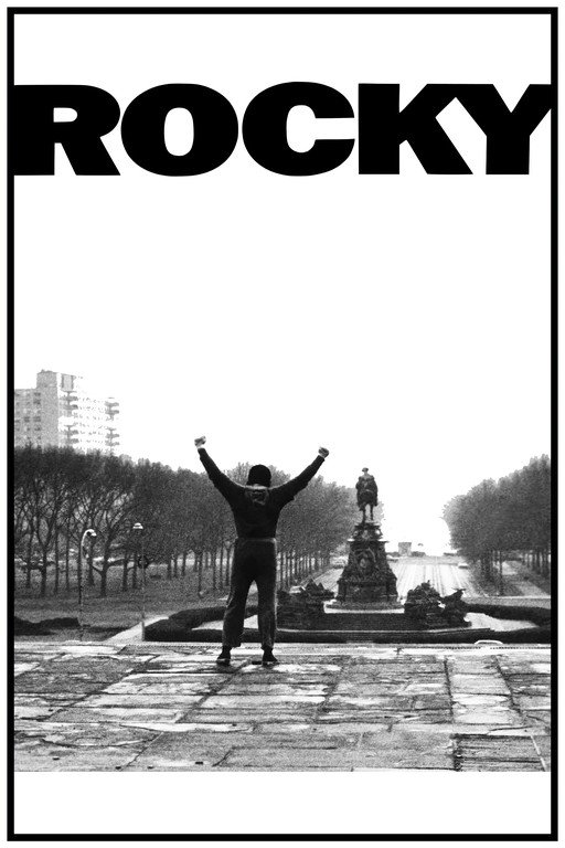 Rocky Balboa Statue Victory Pose
