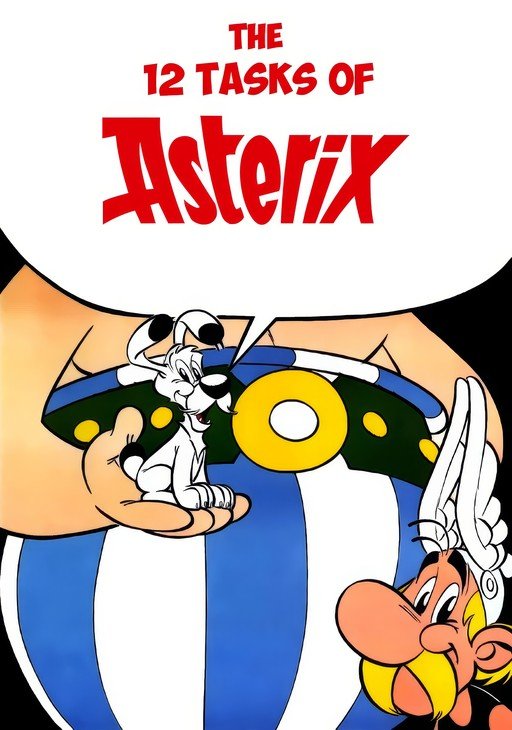 The 12 Tasks of Asterix Movie Poster