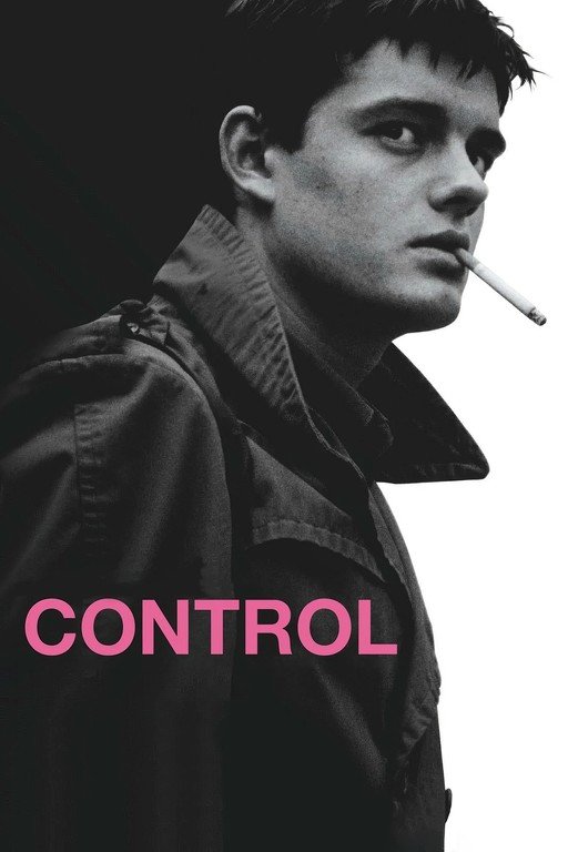 Control Movie Poster: Ian Curtis Smoking