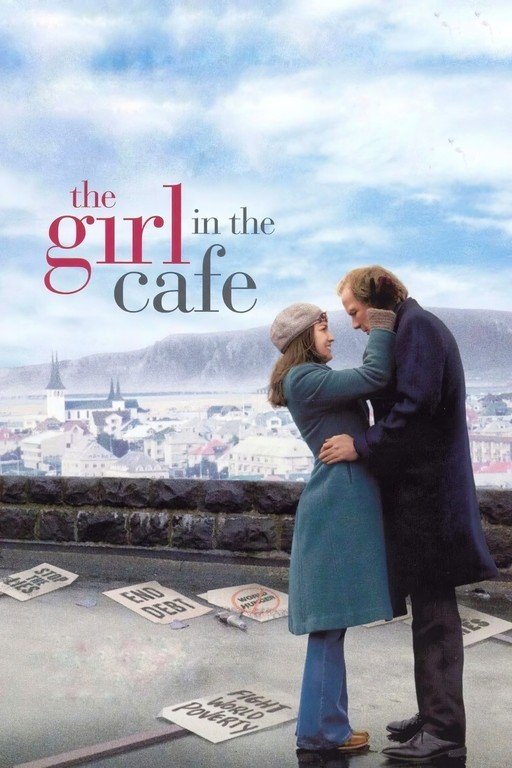 The Girl in the Cafe Movie Poster