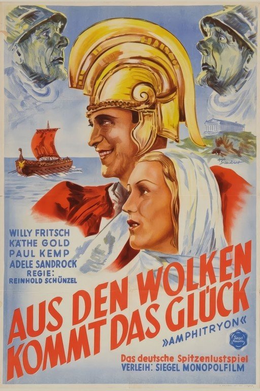 Amphitryon: Aus den Wolken kommt das Glück German Film Poster