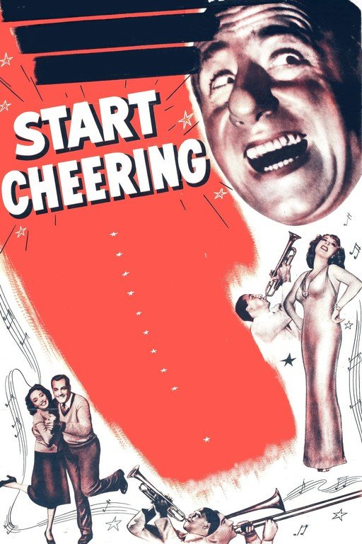 Start Cheering: Vintage Movie Poster with Music and Dance