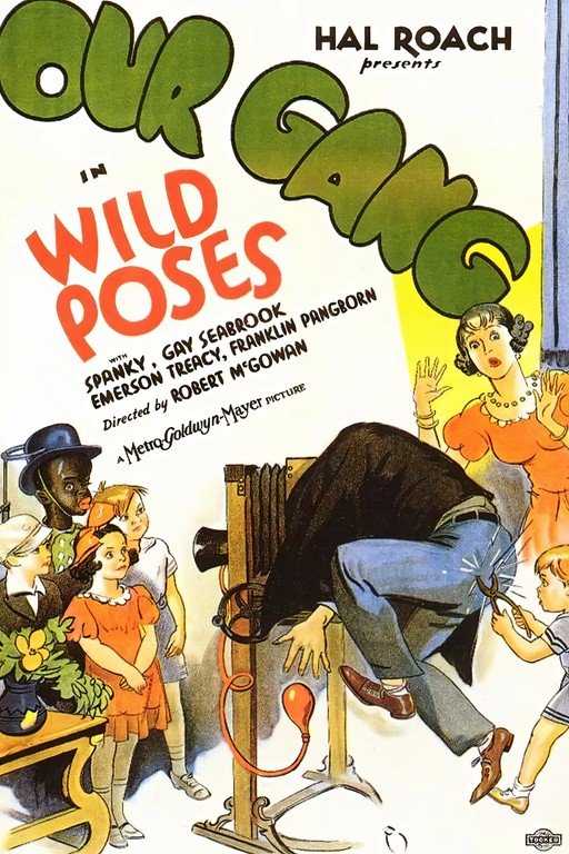 Our Gang in Wild Poses Movie Poster