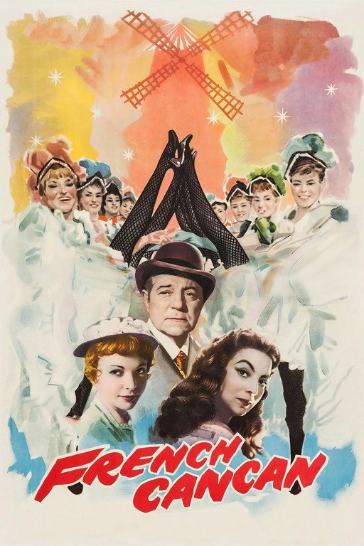 French Can Can Movie Poster