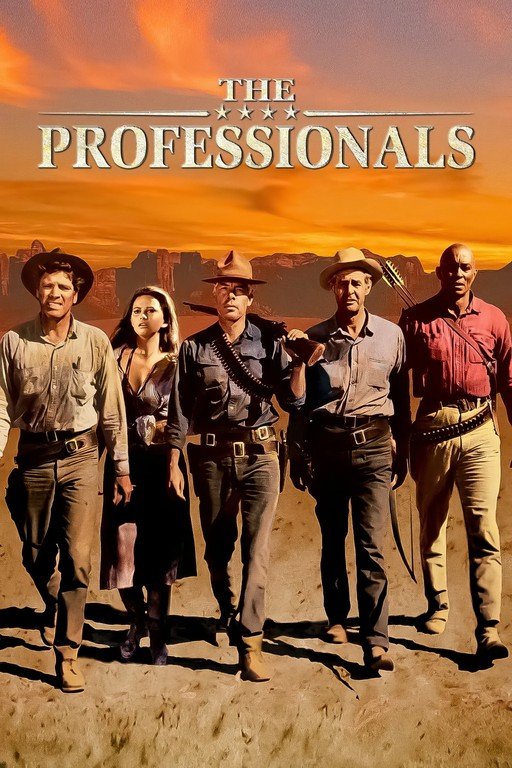 The Professionals Movie Poster