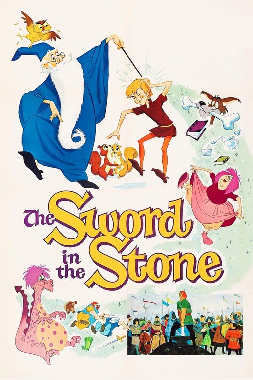 The Sword in the Stone Movie Poster