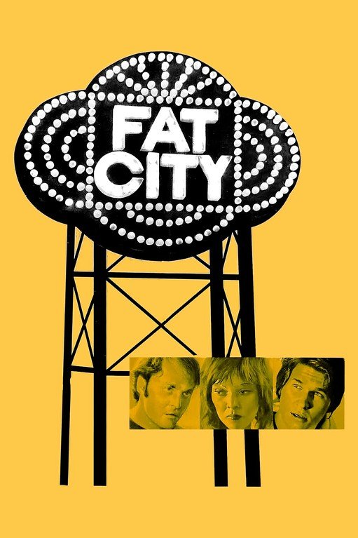 Fat City Movie Poster with Actors
