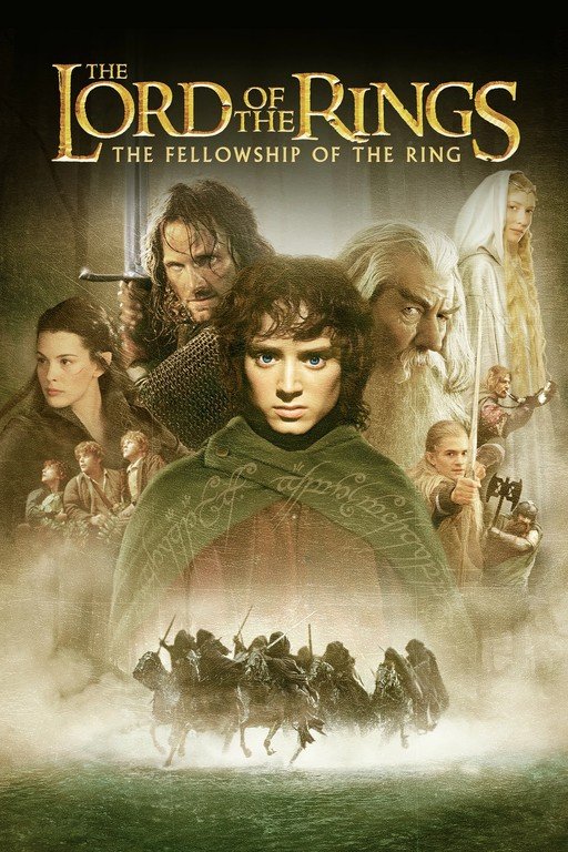 The Lord of the Rings: The Fellowship of the Ring Movie Poster